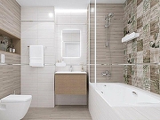 Керамическая плитка Laparet Organic бежевый 08-00-11-2453 настенная 20х40 см-2