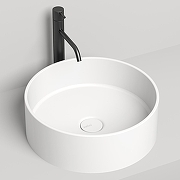 Раковина накладная Salini Armonia 02 44 130112SM Белая матовая