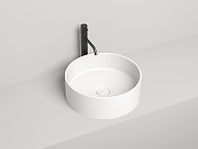Раковина накладная Salini Armonia 02 44 130112SM Белая матовая-1
