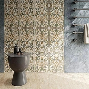 Керамическая плитка Kerama Marazzi Эвора синий светлый глянцевый обрезной 13117R настенная 30х89,5 см-2