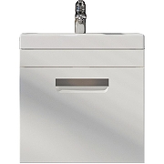 Тумба под раковину Velvex Estea 50 tp.EST.MOD.50.1Y подвесная Белая матовая