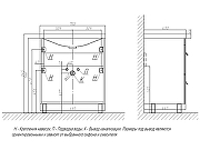 Тумба под раковину Velvex Orlando 70 tn.ORL.CLA.70.2Y Графит-7