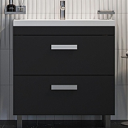 Тумба под раковину Velvex Orlando 80 tn.ORL.CLA.80.2Y Графит