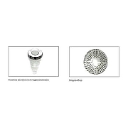 Акриловая ванна Aquatek Калипсо 146x146 KAL146-0000005 с гидромассажем с фронтальной панелью с каркасом (разборный) со слив-переливом-2