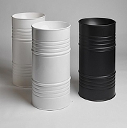 Раковина напольная Kerasan Artwork Barrel 45 474331 Черная матовая-2