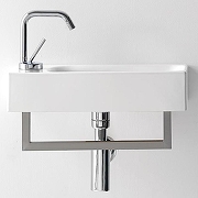 Мини-раковина Kerasan Cento 45 353701L*1 Белая-2