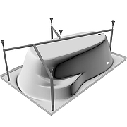 Акриловая ванна Relisan Ariadna 150x110 L Гл000001636 без гидромассажа-5