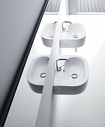 Раковина накладная Kerasan Flo 60 314201*1 Белая-2
