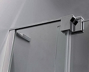 Душевой уголок Cezares Slider 80x80 SLIDER-AH-1-80-70/80-C-Cr профиль Хром стекло прозрачное-5