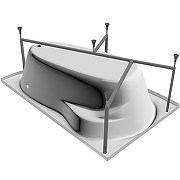 Акриловая ванна Relisan Adara 160x100 R Гл000013734 без гидромассажа-5