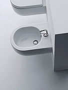 Биде Kerasan Flo 312501*1 подвесное Белое-4