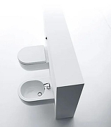 Биде Kerasan Flo 312501*1 подвесное Белое-6