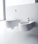 Биде Kerasan Flo 312501*1 подвесное Белое-7