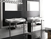 Консоль под раковину Kerasan Retro 100 730090 Хром-1