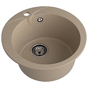 Кухонная мойка GranFest Rondo GF-R480 Песочная-1