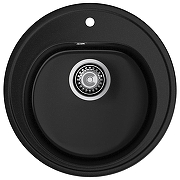 Кухонная мойка GranFest Rondo GF-R510 Черная