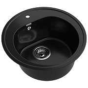 Кухонная мойка GranFest Rondo GF-R510 Черная-1