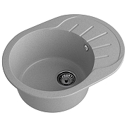 Кухонная мойка GranFest Rondo GF-R580L Серая-1