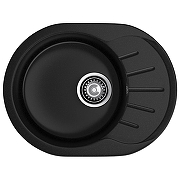 Кухонная мойка GranFest Rondo GF-R580L Черная