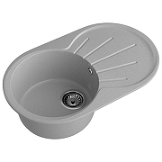 Кухонная мойка GranFest Rondo GF-R750L Серая-1