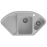 Кухонная мойка GranFest Corner GF-C1040E Серая