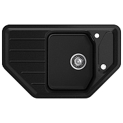 Кухонная мойка GranFest Corner GF-C800E Черная