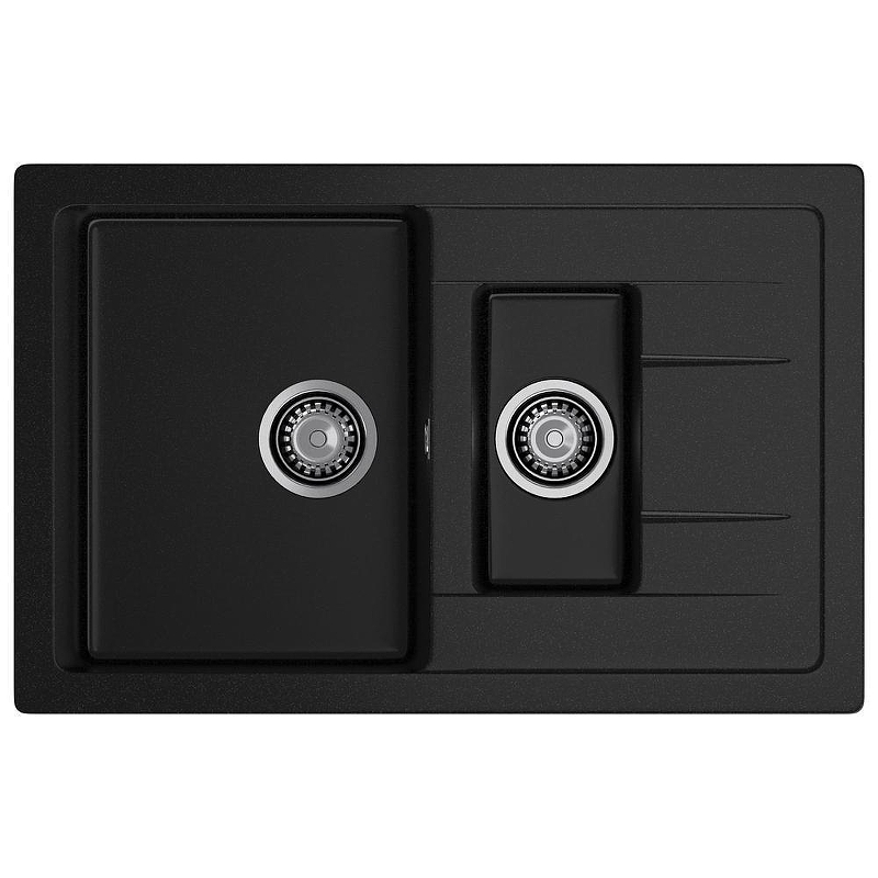 Кухонная мойка GranFest Quadro GF-Q775KL 