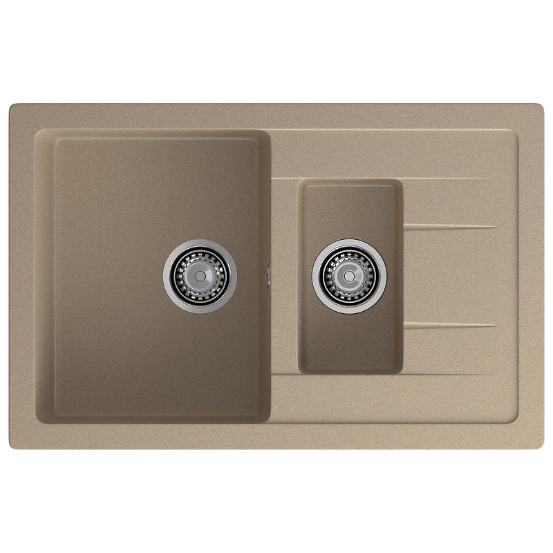 Кухонная мойка GranFest Quadro GF-Q775KL 