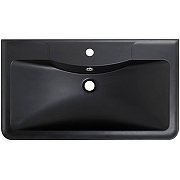 Раковина BelBagno 80 BB800/455-LV-ART-ALR-NERO Черная матовая-1