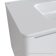 Тумба под раковину Iddis Edifice 100 EDI10WFi95 Белая-2