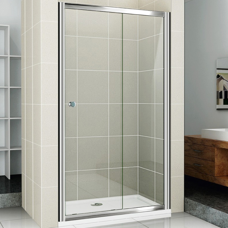 Dushevaya Dver V Nishu Cezares Pratico Bf 1 120 Profil Hrom Steklo Prozrachnoe Kupit Za 19020 Rub V Moskve