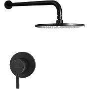 Душевая система Paffoni Light KITLIG011NO Черная матовая-1