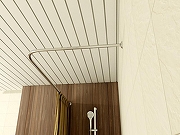 Карниз для ванны Relisan Tugatty Isabella 170х90 Гл000015141 Хром-2