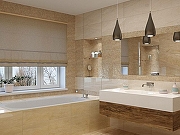 Керамический бордюр Beryoza Ceramica (Береза керамика) Бари бежевый 9,5х60 см-2