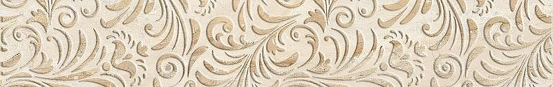 Керамический бордюр Beryoza Ceramica (Береза керамика) Бари светло-бежевый 