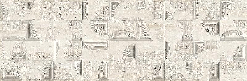 Керамический декор Beryoza Ceramica (Береза керамика) Травертин 2 кремовый 