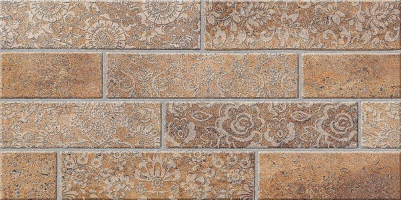 Керамический декор Beryoza Ceramica (Береза керамика) Брик коричневый 