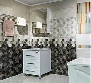 Керамическая плитка Beryoza Ceramica (Береза керамика) Дайкири белый настенная 30х60 см-1