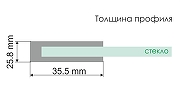 Душевой уголок WasserKRAFT Weser 90x100 78F18 профиль Хром стекло прозрачное-10