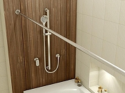 Карниз для ванны Relisan Tugatty 130 Гл000009733 Хром-2