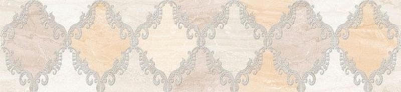Керамический бордюр Beryoza Ceramica (Береза керамика) Дубай светло-бежевый 