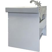 Тумба с раковиной Comforty Никосия 60П 00-00011161 подвесная Белая глянцевая-6