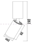Потолочный светильник Maytoni Ceiling Wall Focus S C051CL-01W цвет плафона/подвески Белый, цвет арматуры Белый-6