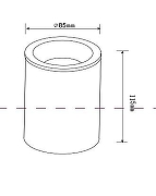 Потолочный светильник Maytoni Ceiling Wall Zoom C029CL-01W Белый-3