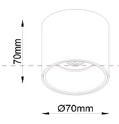 Потолочный светильник Maytoni Ceiling Wall Alfa Led C064CL-L12B3K Черный-6