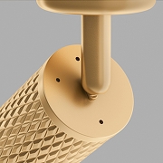 Потолочный светильник Maytoni Ceiling Wall Focus Design C034CL-01G цвет плафона/подвески Черный, цвет арматуры Золото-6