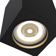 Потолочный светильник Maytoni Ceiling Wall Focus C011CL-01B цвет плафона/подвески Черный, цвет арматуры Черный-1