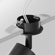 Встраиваемый светильник Maytoni Ceiling Wall Focus C018CL-01B цвет плафона/подвески Черный, цвет арматуры Черный-3