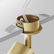 Встраиваемый светильник Maytoni Ceiling Wall Focus C018CL-01MG цвет плафона/подвески Золото, цвет арматуры Золото-3