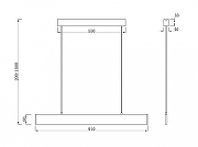 Подвесной светильник Maytoni Pendant Step P010PL-L23G4K Золото-5
